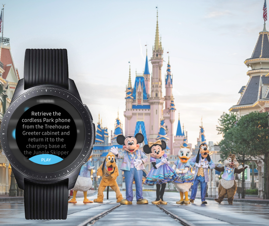 Walt Disney World Resort × Galaxy Watch